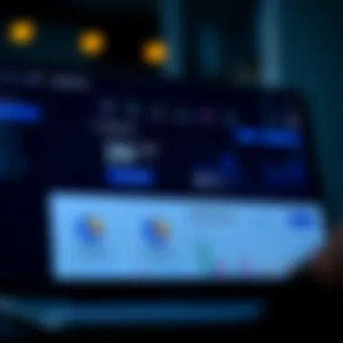 User dashboard after successful login