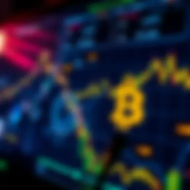 Visual representation of cryptocurrency transactions