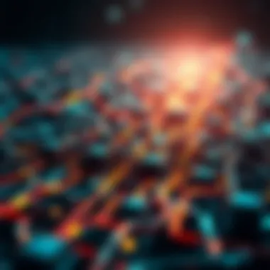 Future Trends in Blockchain Technology Graphical depiction of the future trends in blockchain technology, showcasing innovation and evolution