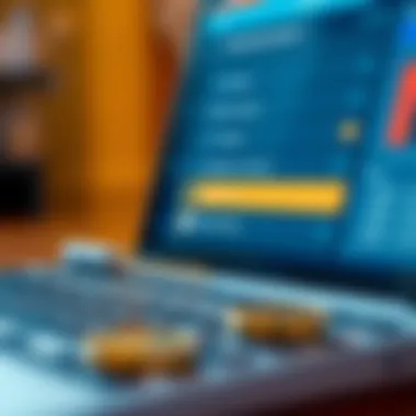 Exploring Cryptocurrency Options in a Digital Wallet Digital wallet interface displaying cryptocurrency options