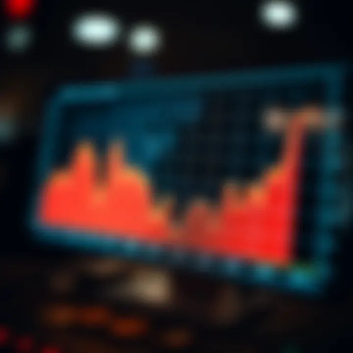 Understanding Cryptocurrency Market Volatility Graph showing market volatility for cryptocurrencies