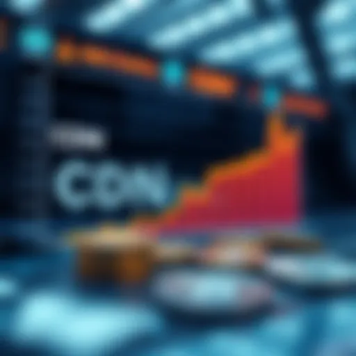 Graph illustrating the growth of CDN US exchange in the cryptocurrency market