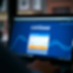 A digital interface showcasing the Coinbase account registration page