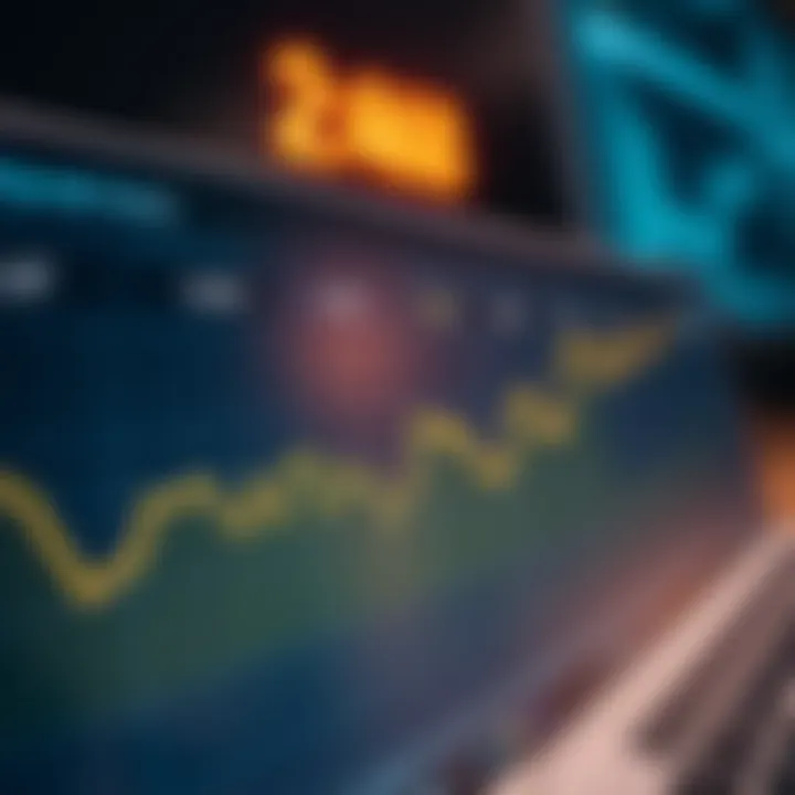 Graph showing balance tracking and fluctuations over time