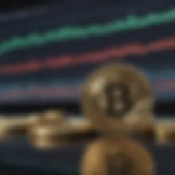 Visual representation of day trading strategies in cryptocurrency