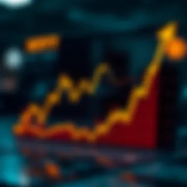 Graph Showcasing Market Trends of NFTs Graph showcasing market trends of NFTs