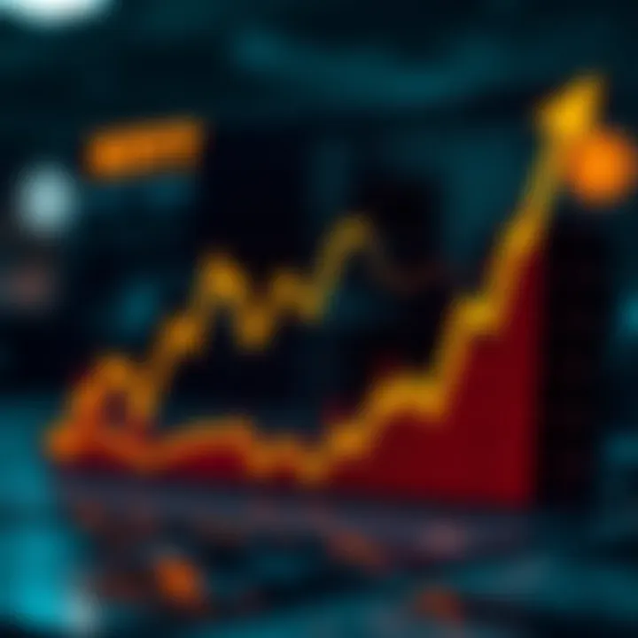 Graph Showcasing Market Trends of NFTs Graph showcasing market trends of NFTs