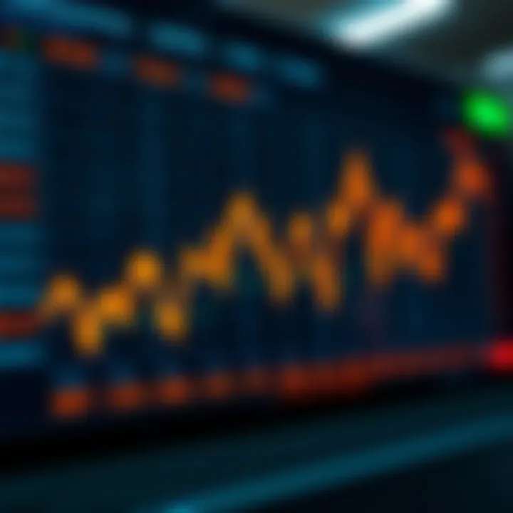 Cryptocurrency Market Trends Chart Chart showcasing market trends in cryptocurrency prices