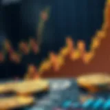 A visual representation of cryptocurrency market trends