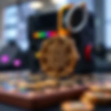 Understanding Blockchain in NFTs Blockchain technology illustration