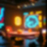 Digital Artistry in NFT Creation Digital artwork representation of NFTs