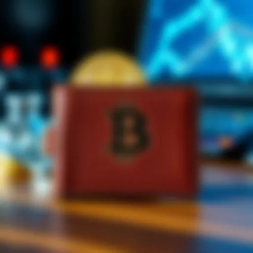 Visual representation of different cryptocurrency wallet types