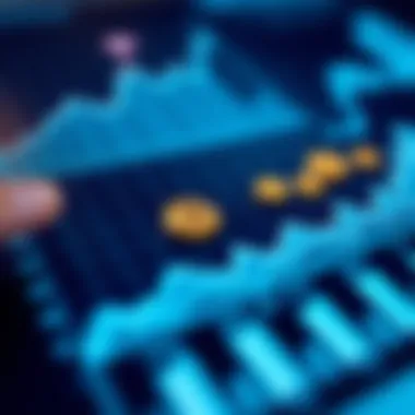 Chart depicting growth potential of leading cryptocurrencies