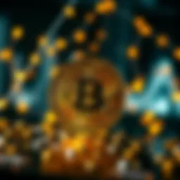 Symbolic representation of cryptocurrency innovation