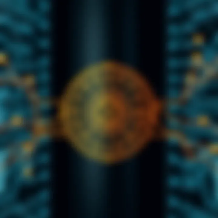 Technical diagram of blockchain architecture