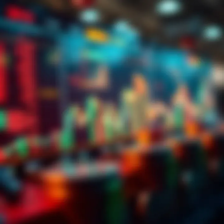 Cryptocurrency Market Trends Visual representation of cryptocurrency market trends