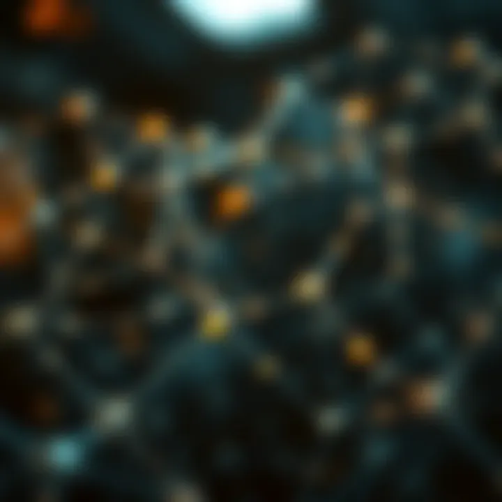 Understanding Blockchain Technology An abstract representation of blockchain technology with interconnected nodes