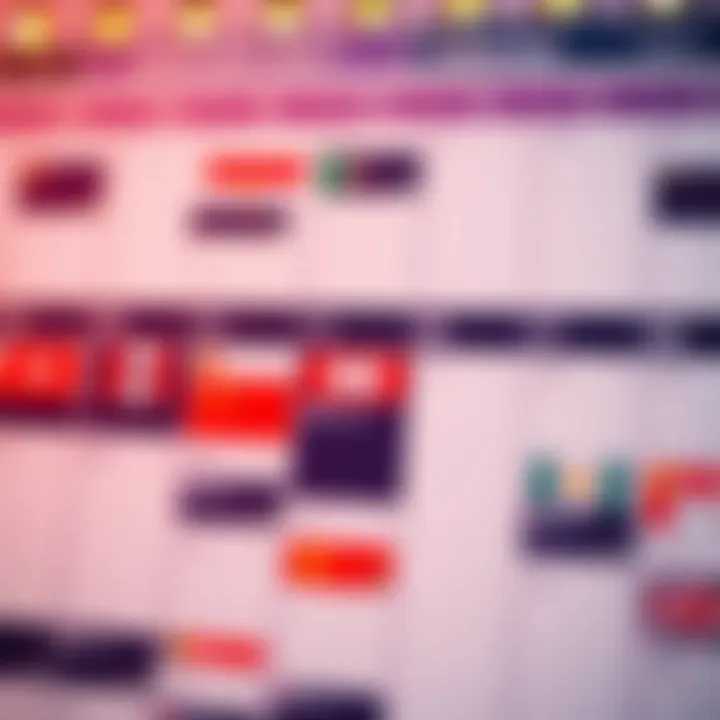 Key Events in the Cryptocurrency Calendar Calendar highlighting key cryptocurrency events and milestones