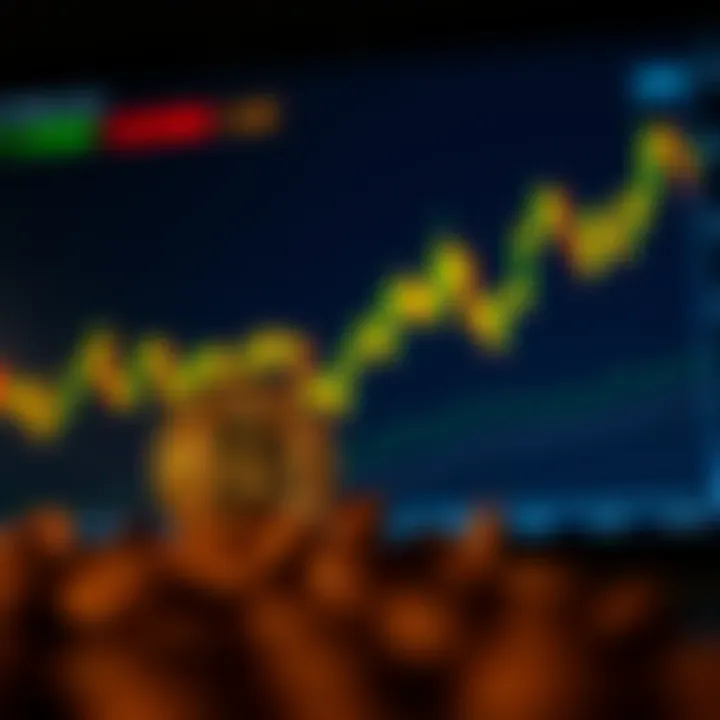 Graph illustrating market trends and fluctuations of Cryptopop Coin