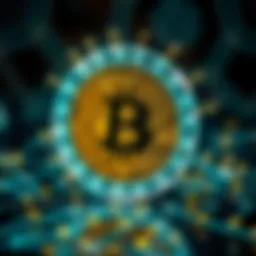 Blockchain technology representation