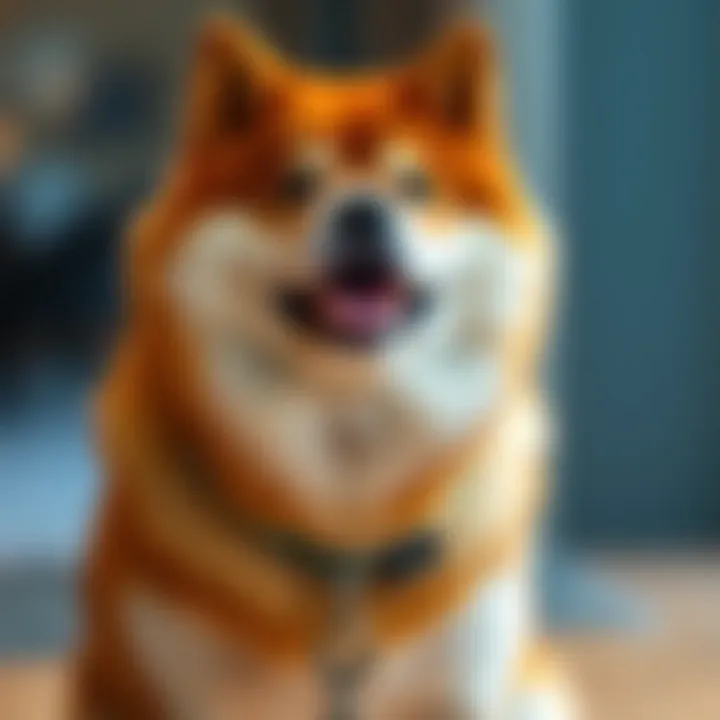 Visual representation of investment strategies for Shiba Inu