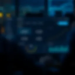 Visual representation of DEX CRM dashboard showcasing key functionalities.