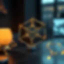 An artistic representation of Ethernity Chain's unique features