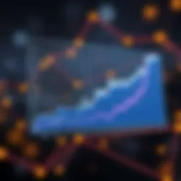 A graph showing the growth of low-cost cryptocurrencies over time