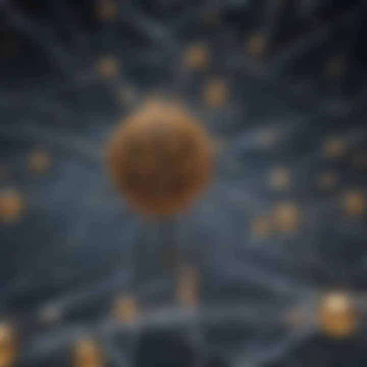 A visual representation of a decentralized network, symbolizing interconnected nodes.