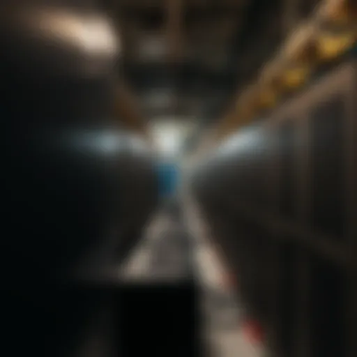 Cryptocurrency mining farm in Canada