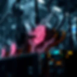 Conceptual representation of cloud mining