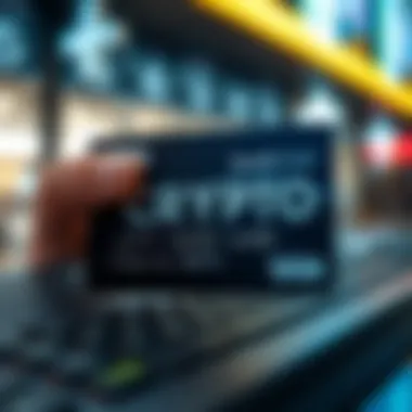 Graphical representation of benefits of crypto credit cards