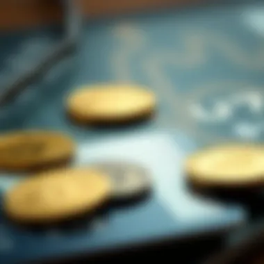 Visualization of digital currencies and credit card integration