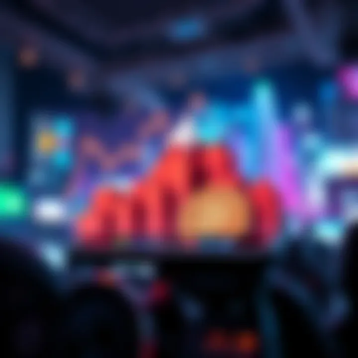 Infographic showing the rise of mobile crypto gaming