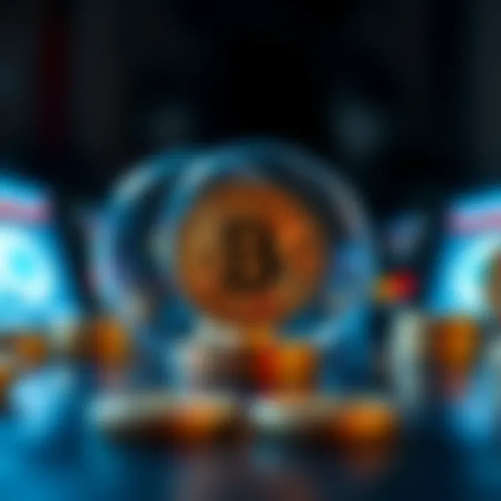 Visualizing Cryptocurrency Rewards Visual representation of cryptocurrency rewards
