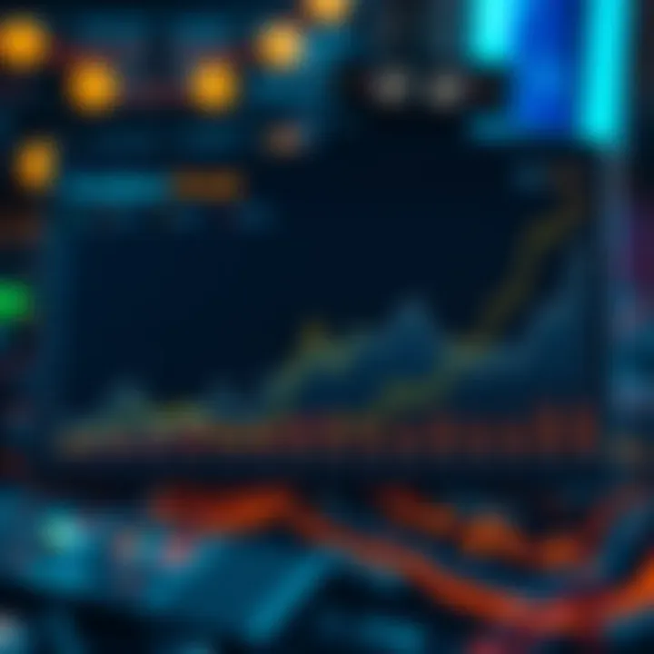 Graph depicting the latest trends in cryptocurrency software development