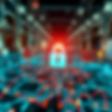 Visual representation of security protocols in crypto software for user protection