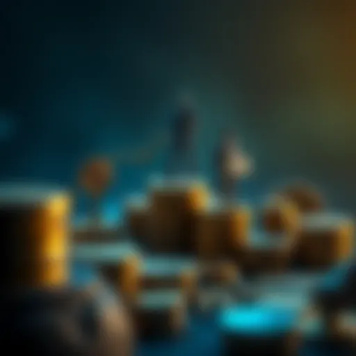 Visual representation of a cryptocurrency mutual fund structure