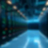 High-tech data center for cloud mining