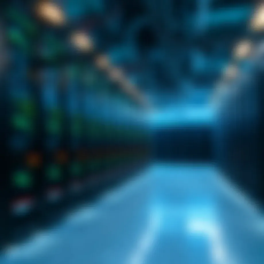 High-tech data center for cloud mining