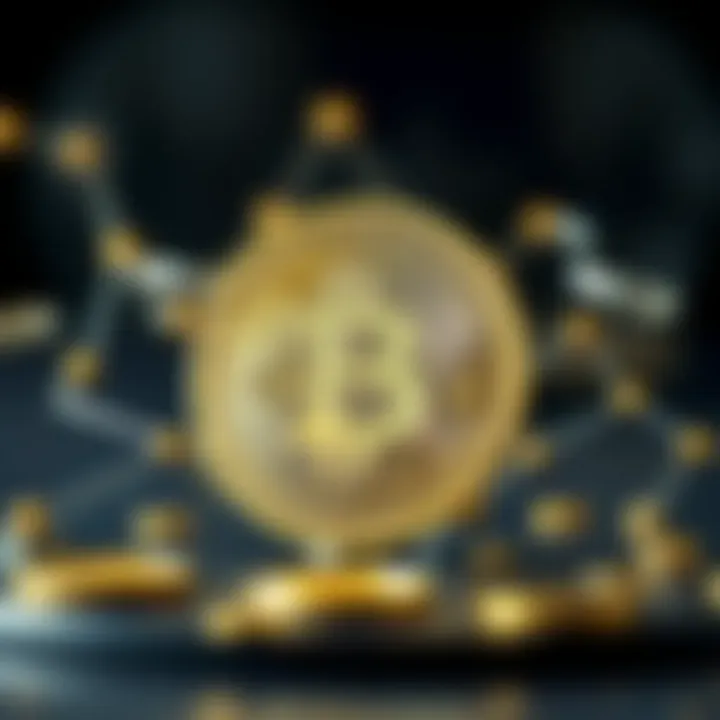 Blockchain: The Backbone of Digital Currency Visual representation of blockchain technology enabling digital currencies