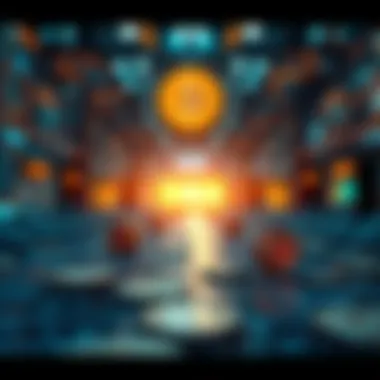 Future Financial Systems with Digital Currencies Conceptual image of future financial systems with digital currencies