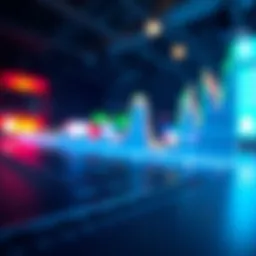 Visual representation of the cryptocurrency market trends