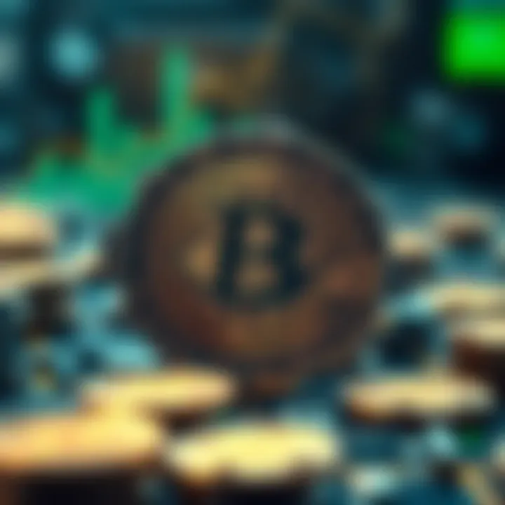 Technological Innovations Shaping Altcoins Innovative blockchain technology illustrated