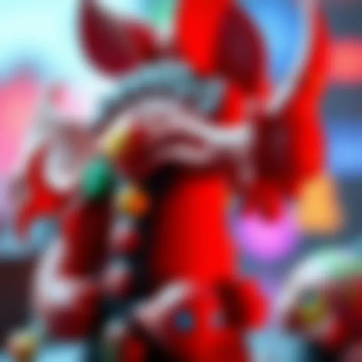 Distinctive Styles of NFT Artists A close-up of unique NFT art that reflects the artist's distinctive style.