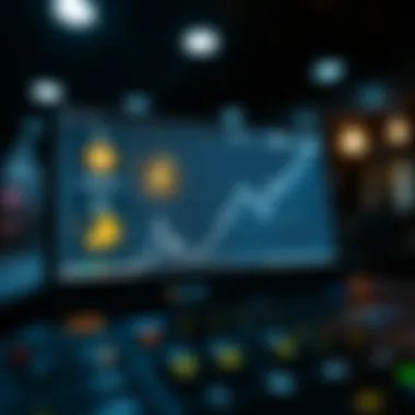 Graph illustrating blockchain profit mechanisms