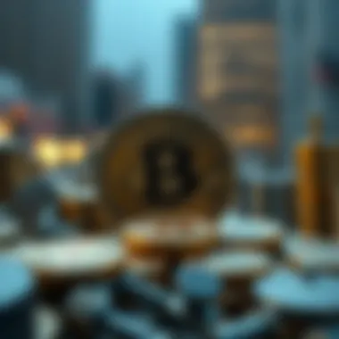 Visual representation of cryptocurrency investment strategies