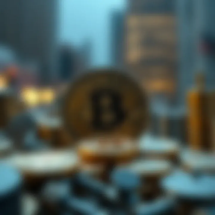 Visual representation of cryptocurrency investment strategies