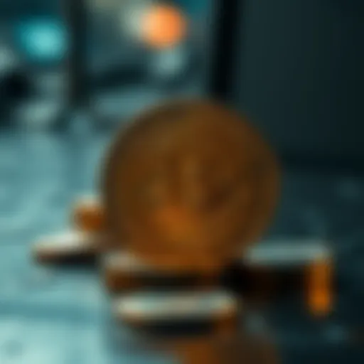 A conceptual illustration of digital asset tokenization