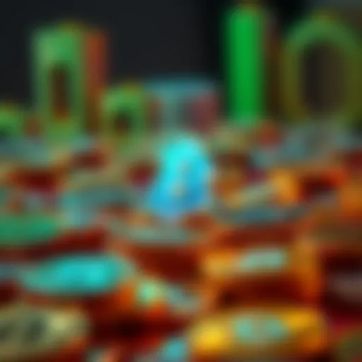 Icon of popular cryptocurrency apps